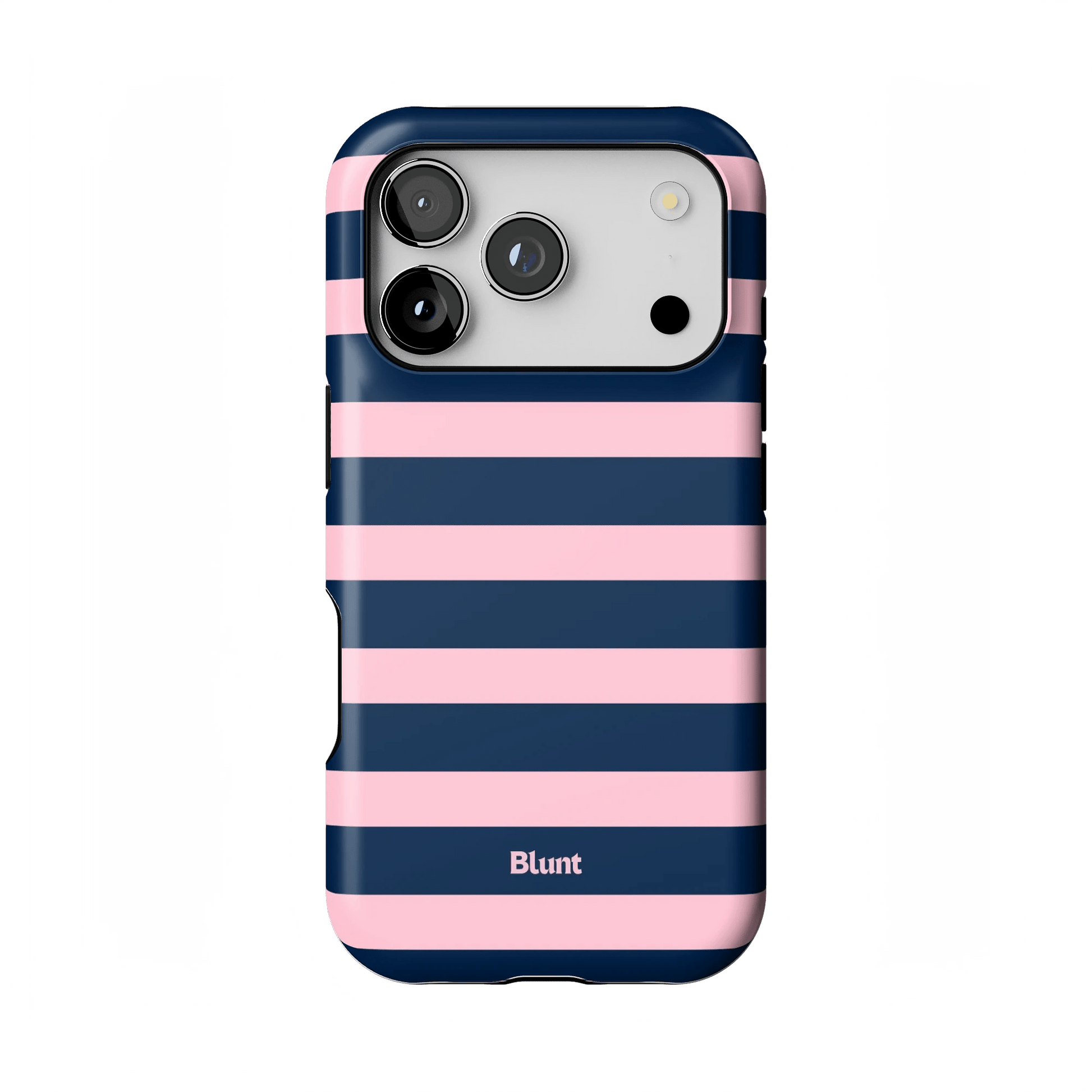 Blueberry Blush Stripe iPhone Case - Blunt Cases