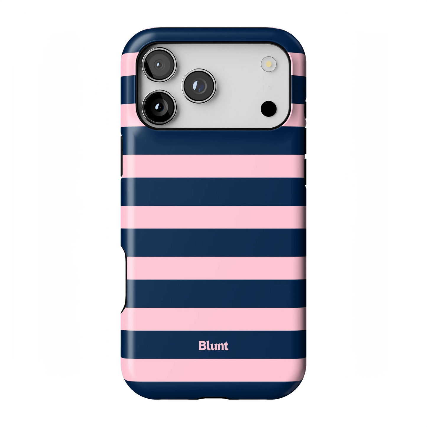 Blueberry Blush Stripe iPhone Case - Blunt Cases