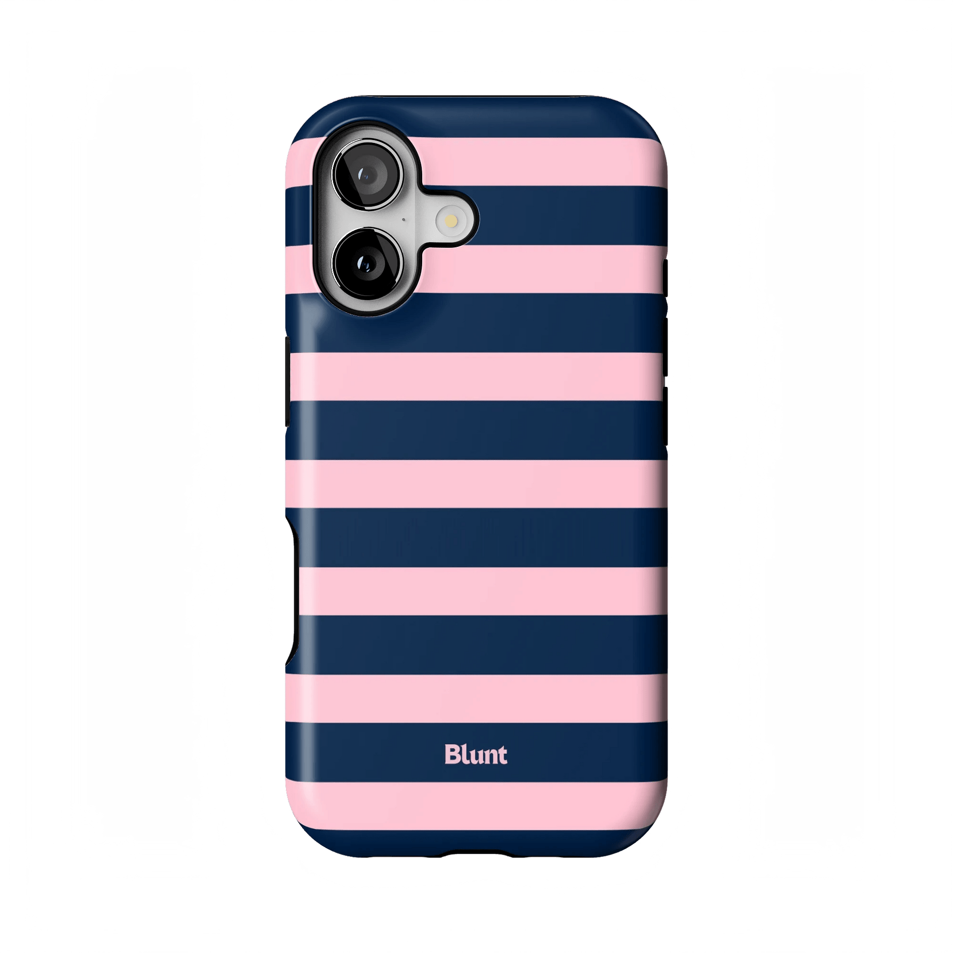 Blueberry Blush Stripe iPhone Case - Blunt Cases