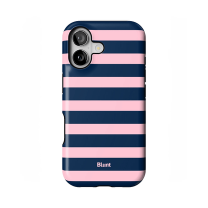 Blueberry Blush Stripe iPhone Case - Blunt Cases