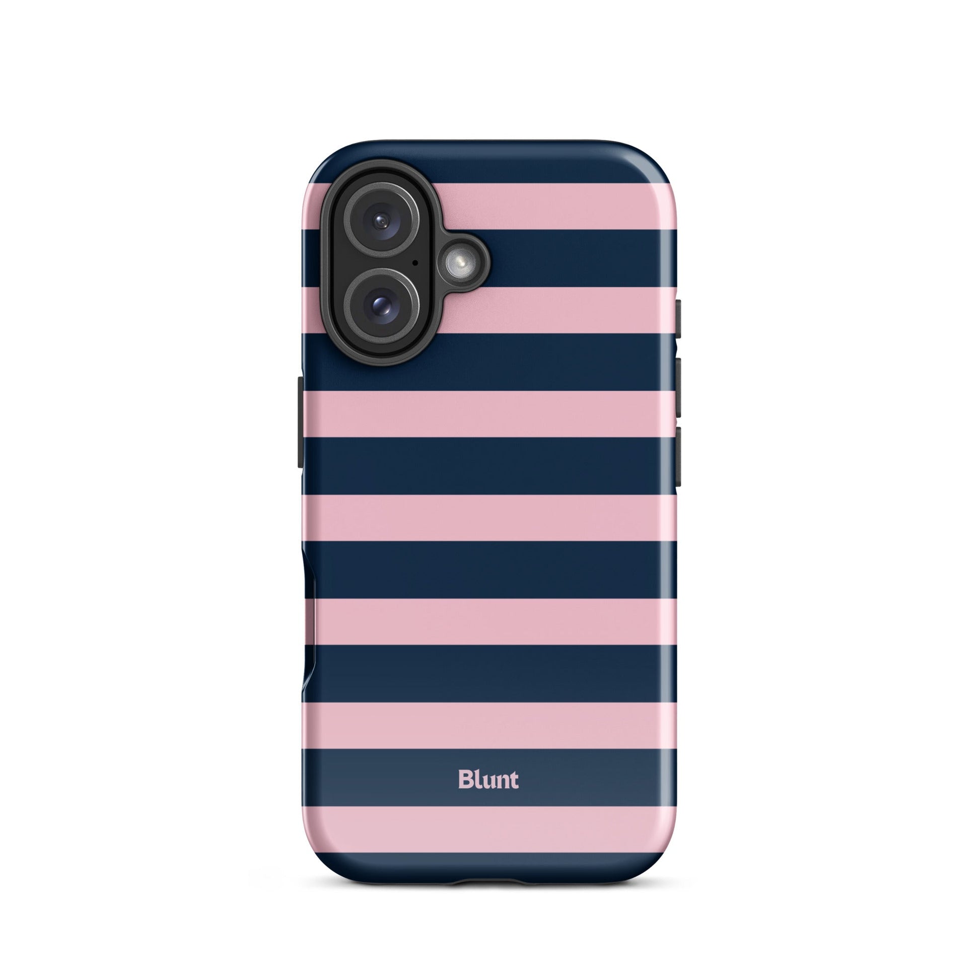 Blueberry Blush Stripe iPhone Case - Blunt Cases