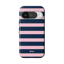 Blueberry Blush Stripe Pixel Case