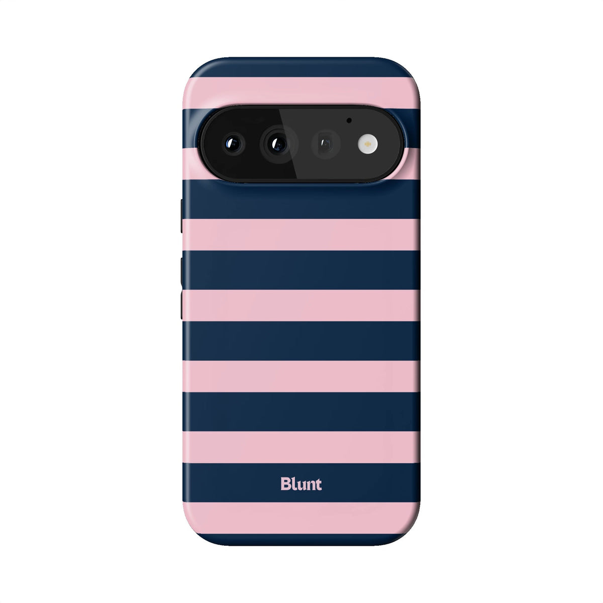 Blueberry Blush Stripe Pixel Case - Blunt Cases