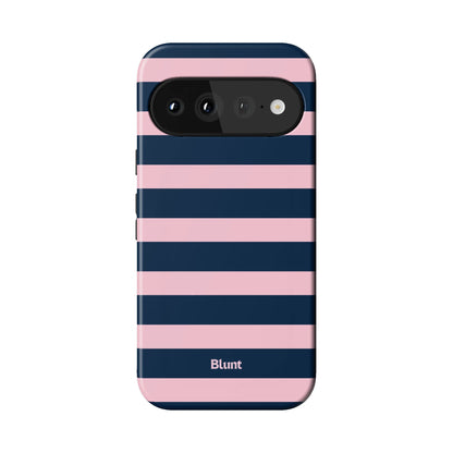 Blueberry Blush Stripe Pixel Case - Blunt Cases