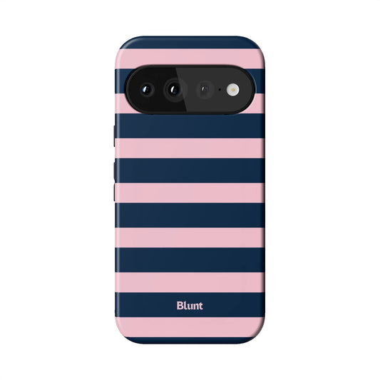 Blueberry Blush Stripe Pixel Case - Blunt Cases