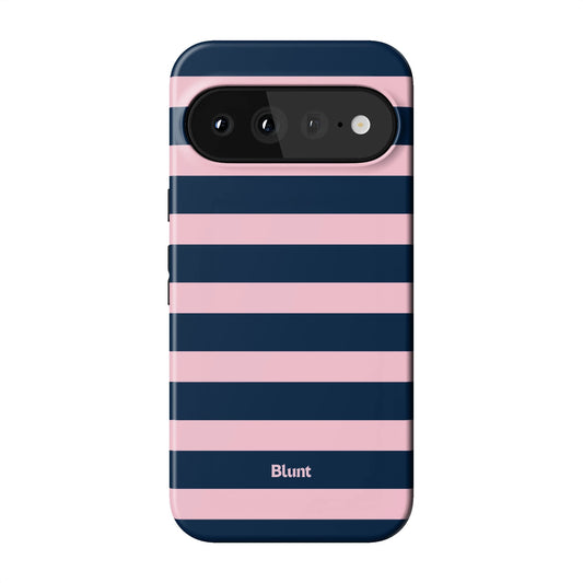 Blueberry Blush Stripe Pixel Case - Blunt Cases