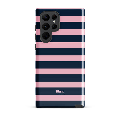 Blueberry Blush Stripe Samsung Case - Blunt Cases