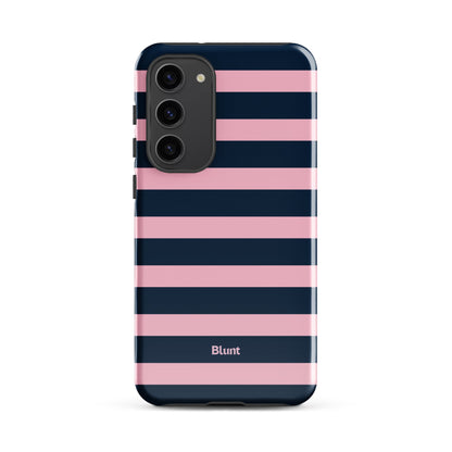 Blueberry Blush Stripe Samsung Case - Blunt Cases