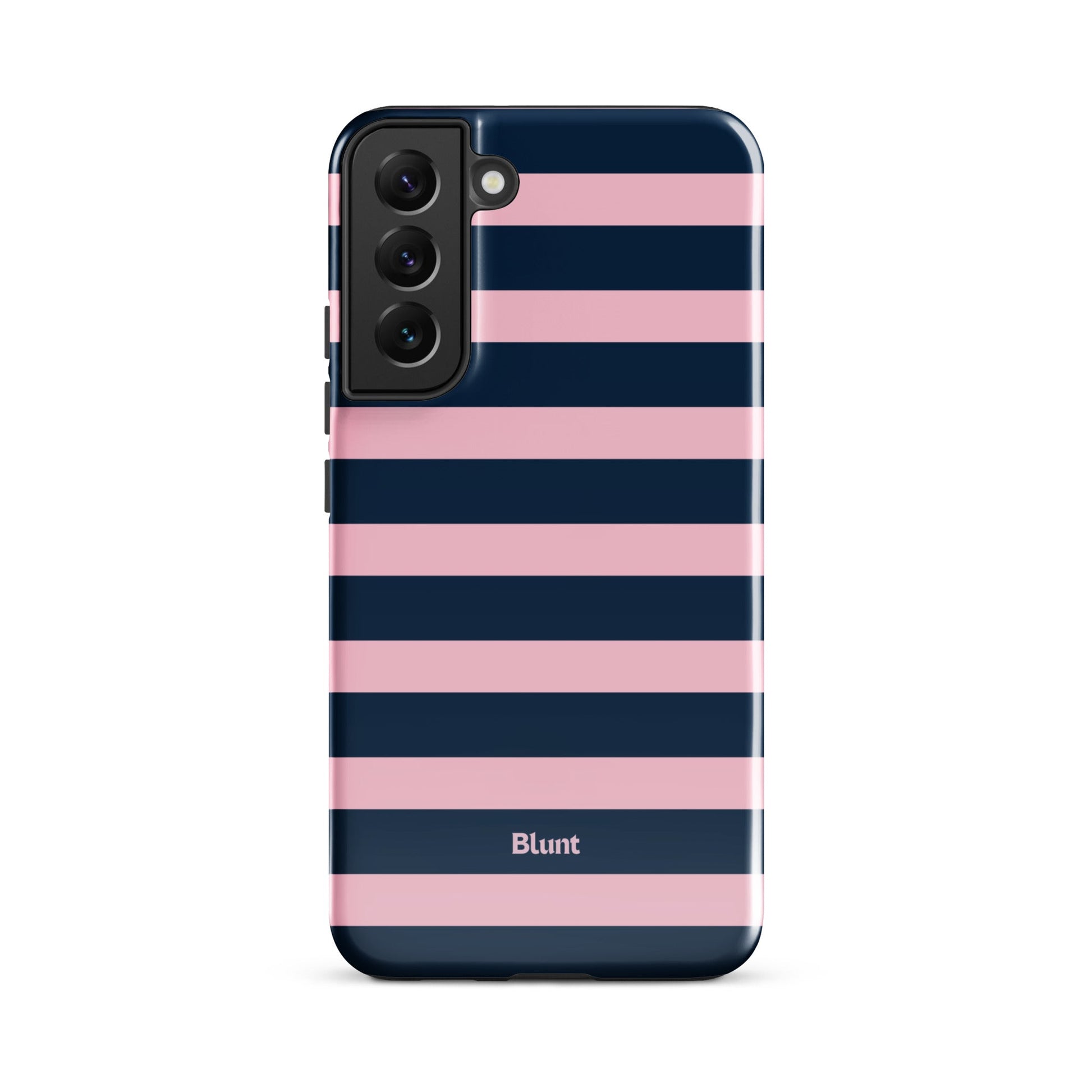 Blueberry Blush Stripe Samsung Case - Blunt Cases