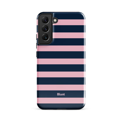Blueberry Blush Stripe Samsung Case - Blunt Cases