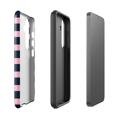 Blueberry Blush Stripe Samsung Case - Blunt Cases