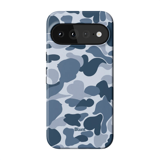 Bluish Camo Pixel Case - Blunt Cases