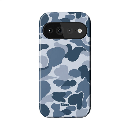 Bluish Camo Pixel Case - Blunt Cases