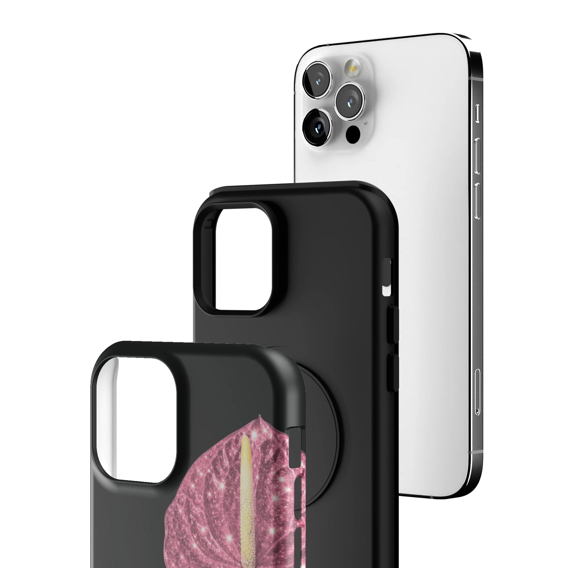 Blush Anthura iPhone Case gallery - Iphone_12_Pro_3