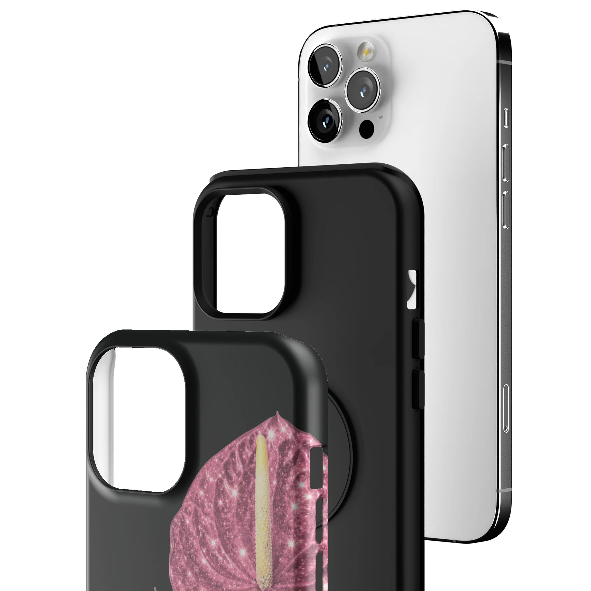 Blush Anthura iPhone Case gallery - Iphone_12_Pro_Max_3