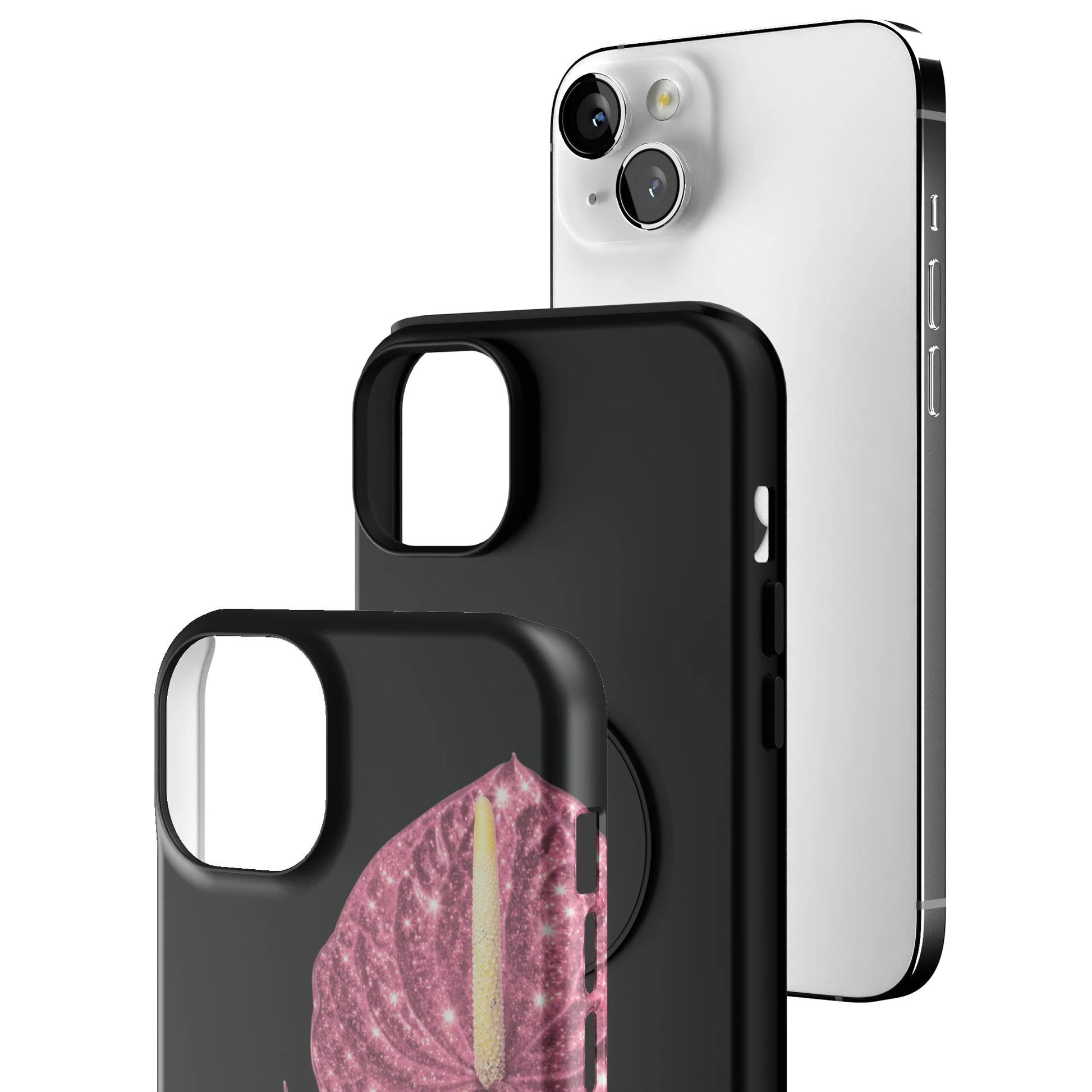 Blush Anthura iPhone Case gallery - Iphone_14_Mini_Air_Plus_3