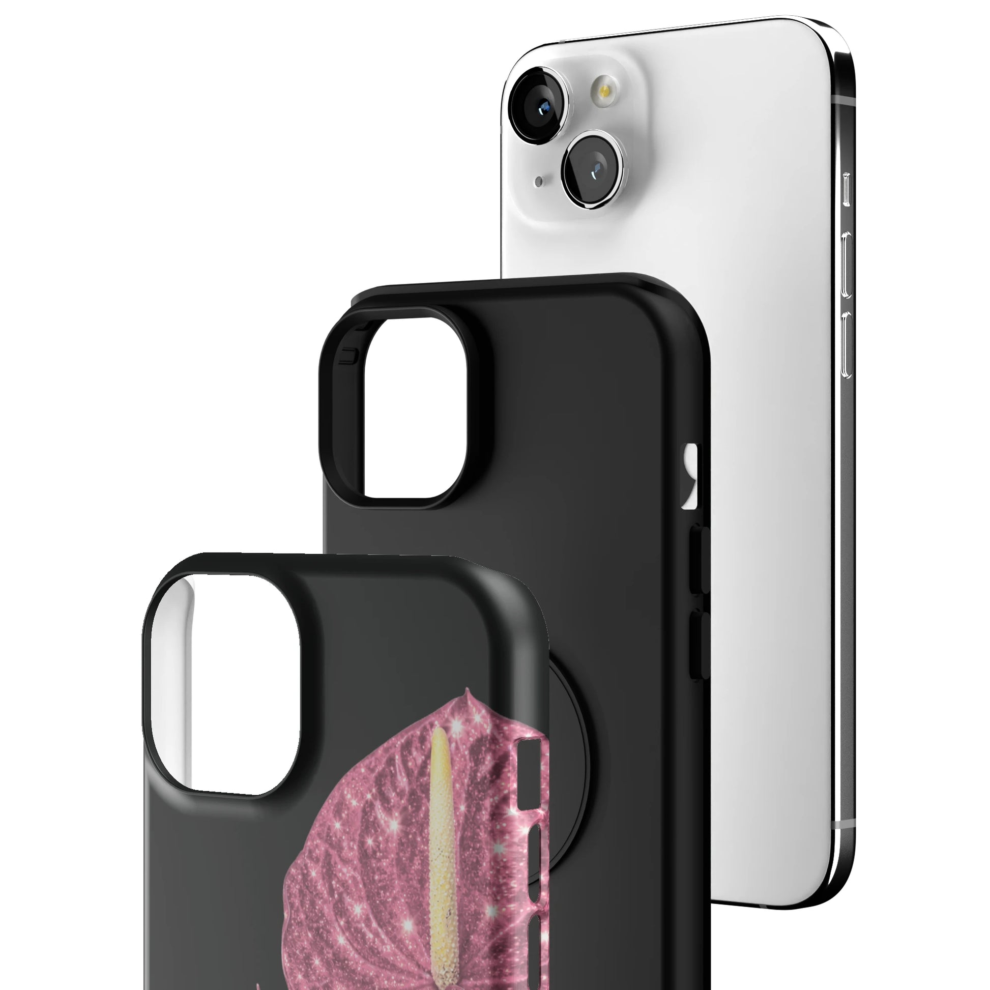 Blush Anthura iPhone Case gallery - Iphone_15_Mini_Air_Plus_3