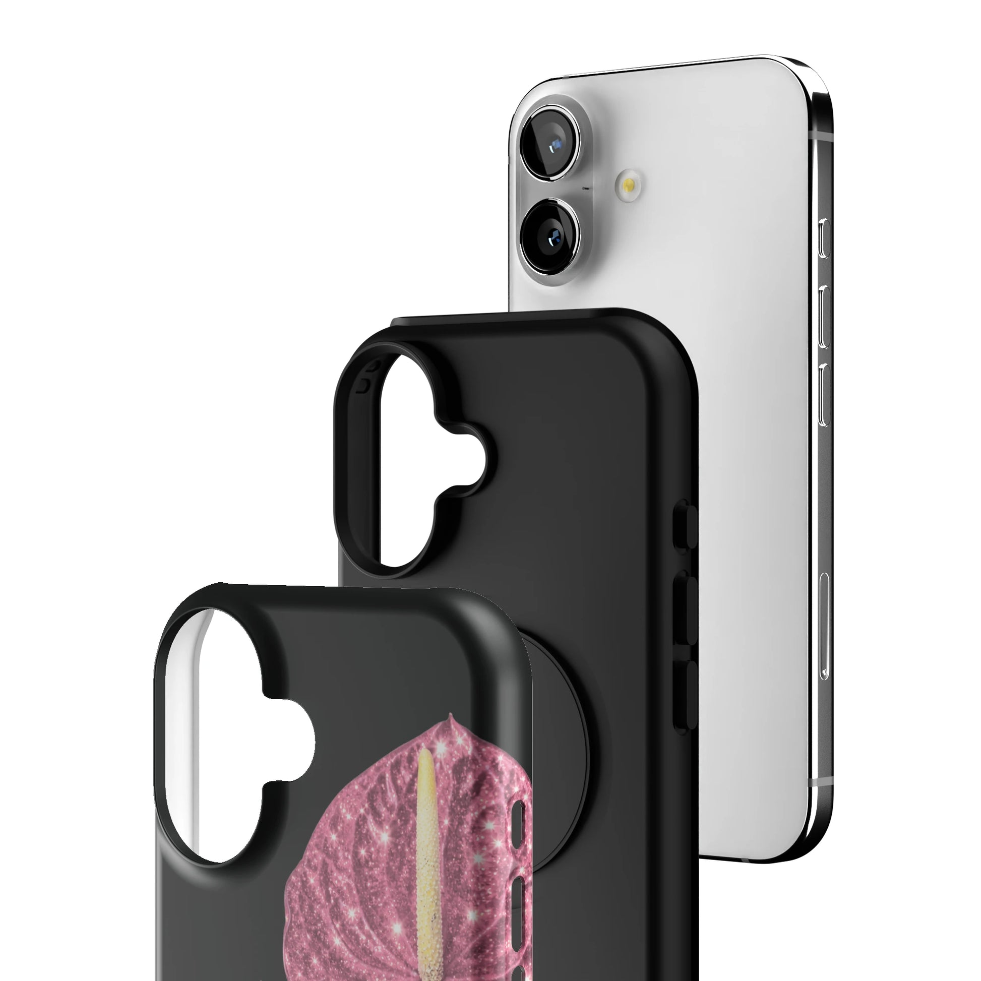 Blush Anthura iPhone Case gallery - Iphone_16_Iphone_3