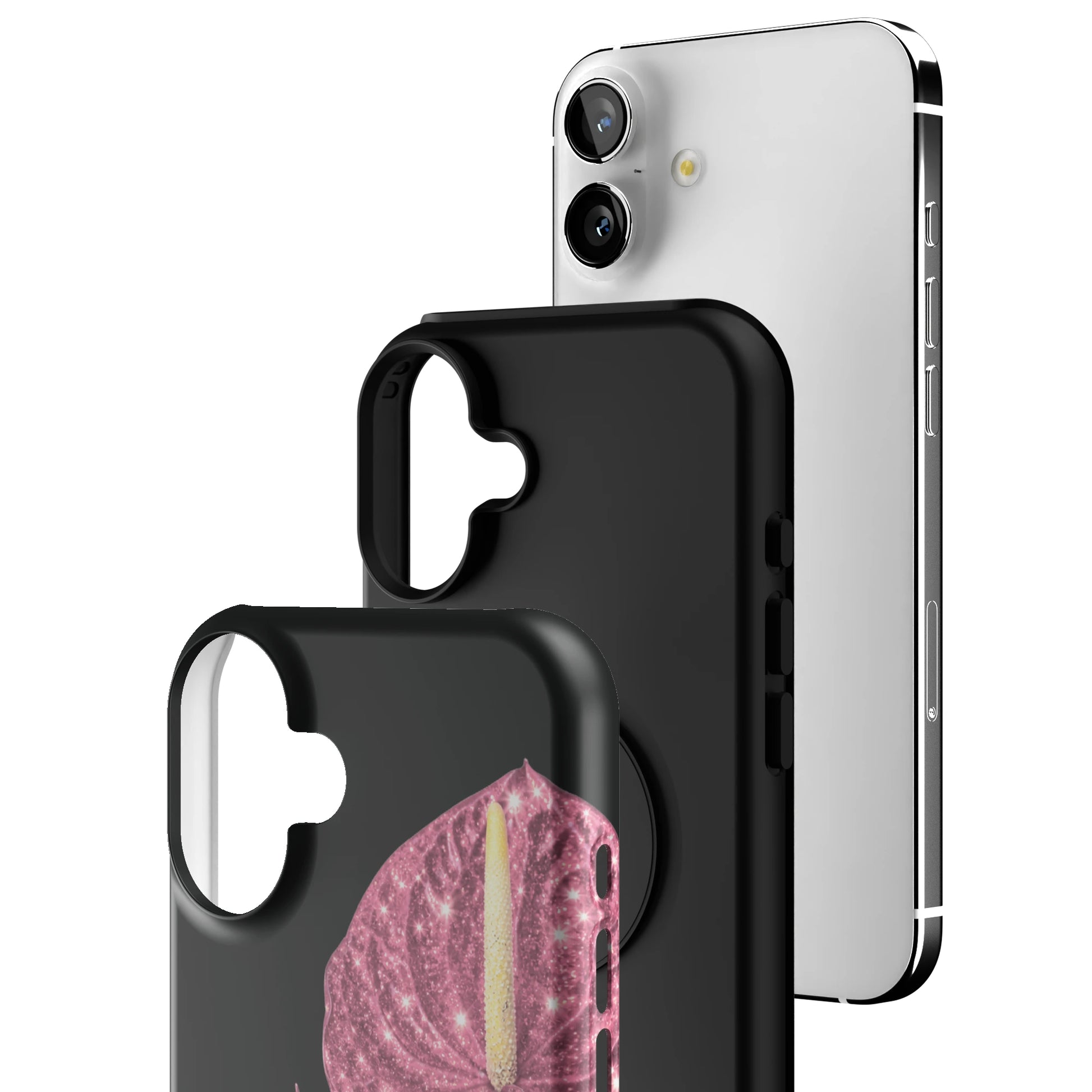 Blush Anthura iPhone Case gallery - Iphone_16_Mini_Air_Plus_3