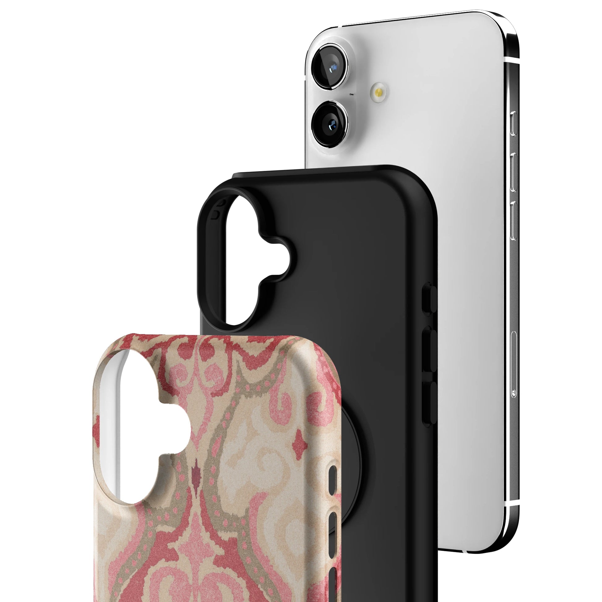 Blush Damask iPhone Case gallery - Iphone_16_Mini_Air_Plus_3