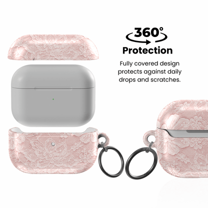 Blush Lace AirPod Case - Blunt Cases
