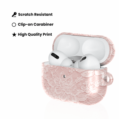 Blush Lace AirPod Case - Blunt Cases