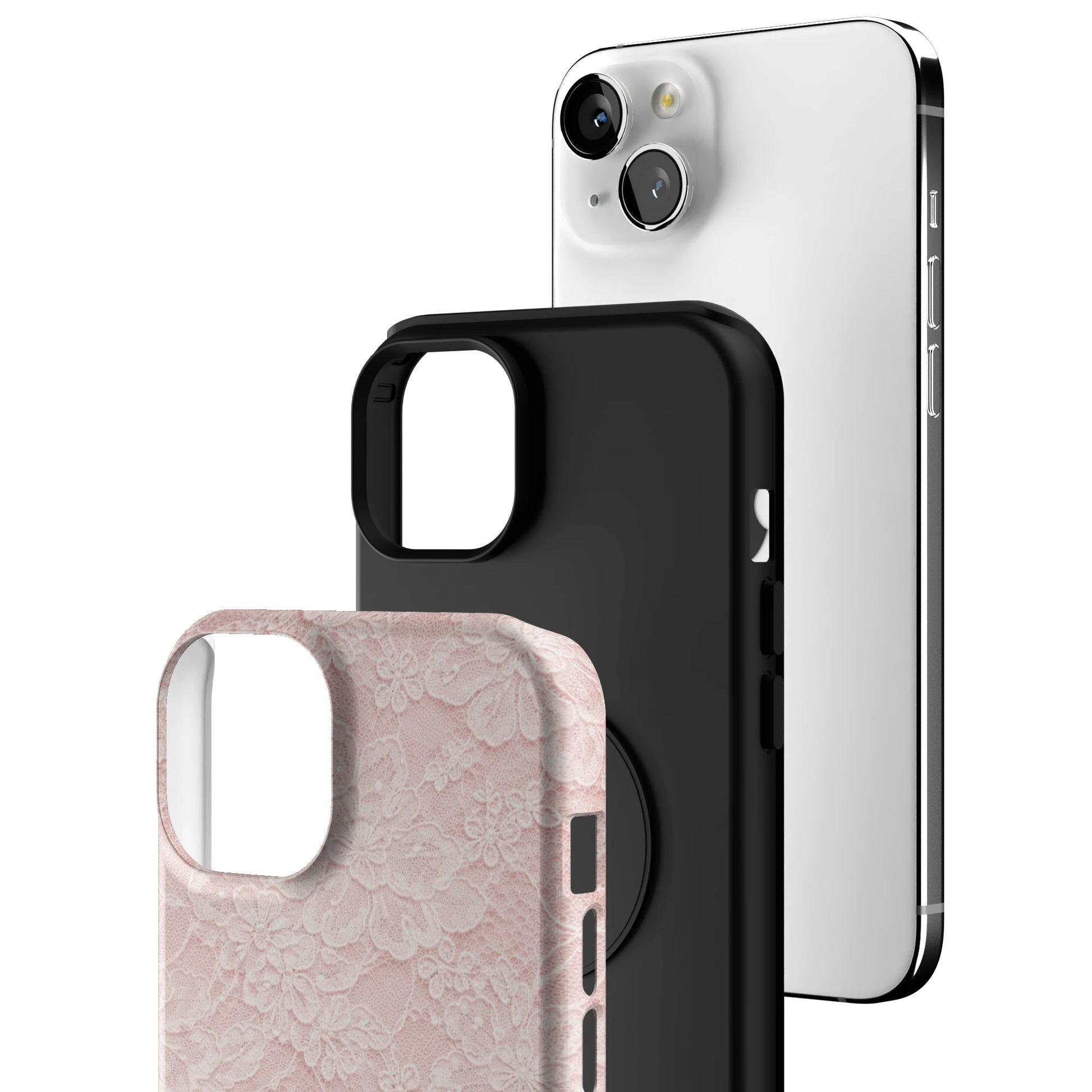 Blush Lace iPhone Case gallery - Iphone_15_Mini_Air_Plus_3