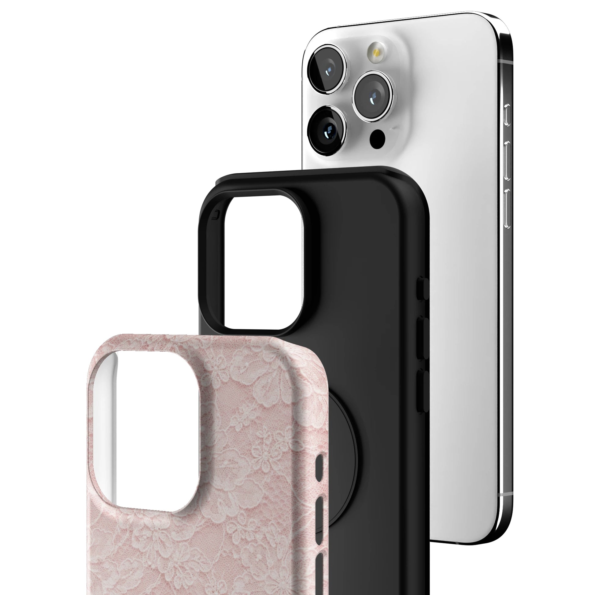 Blush Lace iPhone Case gallery - Iphone_15_Pro_Max_3