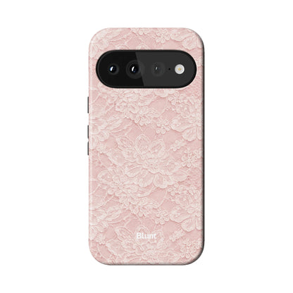Blush Lace Pixel Case - Blunt Cases