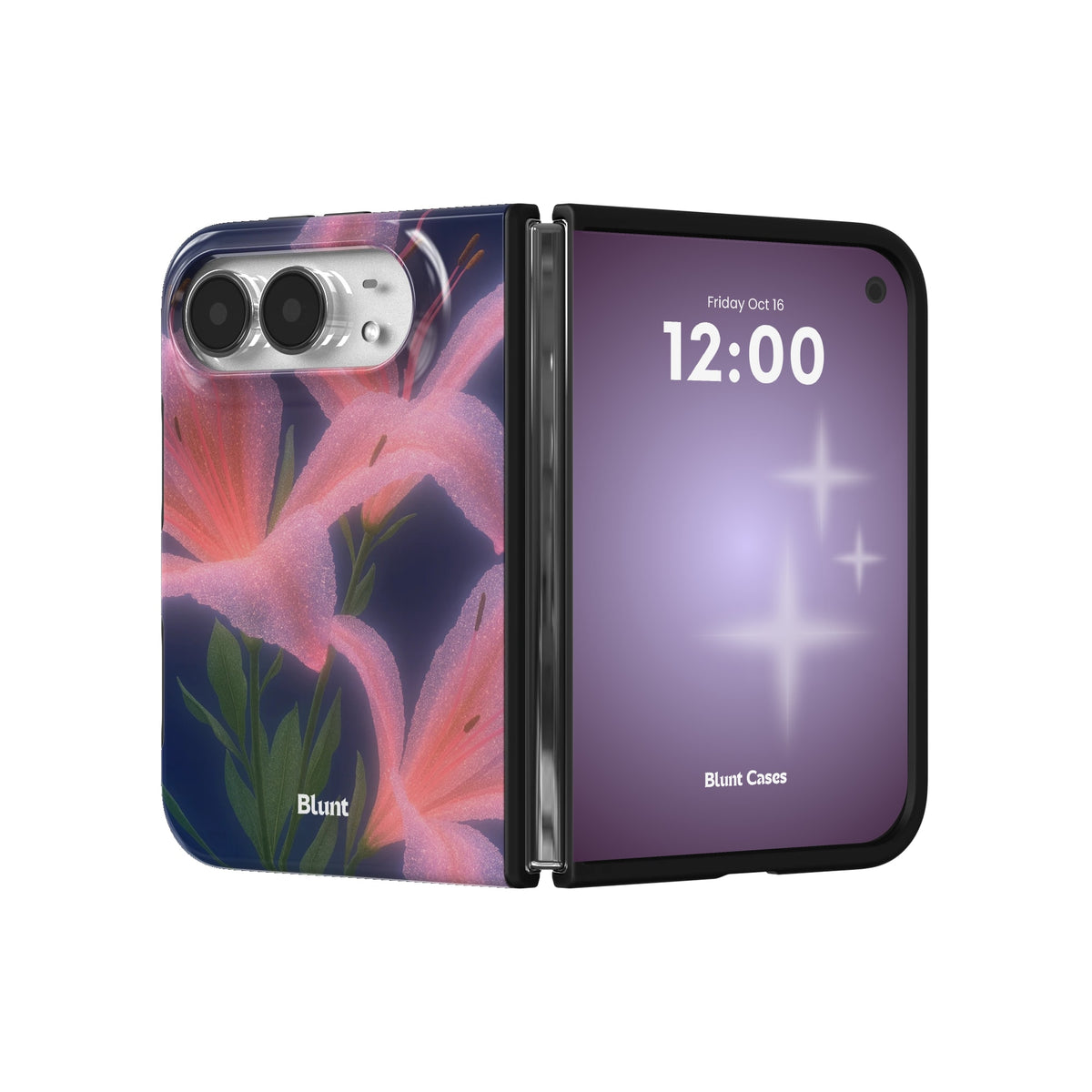 blush-lily-iphone-case iPhone 18 Duo case, view 3