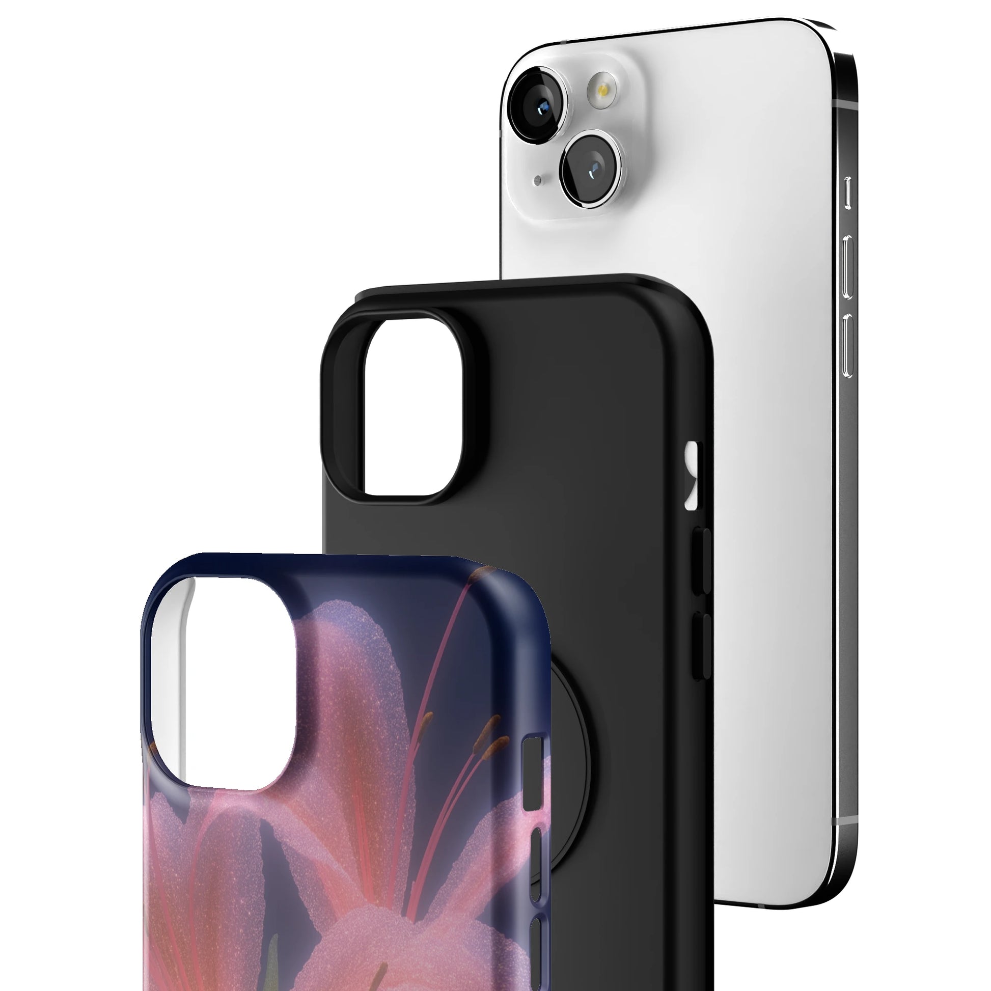Blush Lily iPhone Case gallery - Iphone_14_Mini_Air_Plus_3
