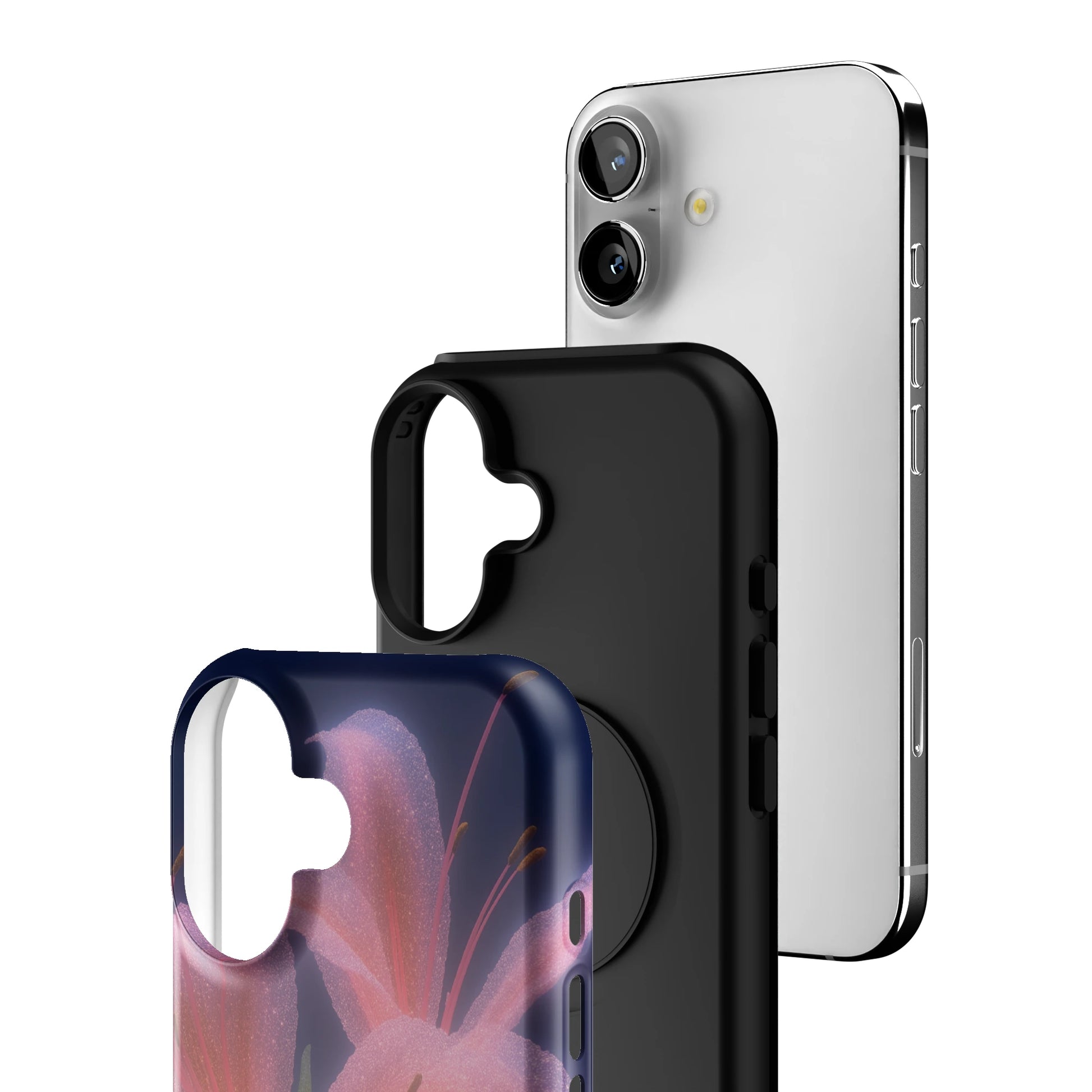 Blush Lily iPhone Case gallery - Iphone_16_Iphone_3