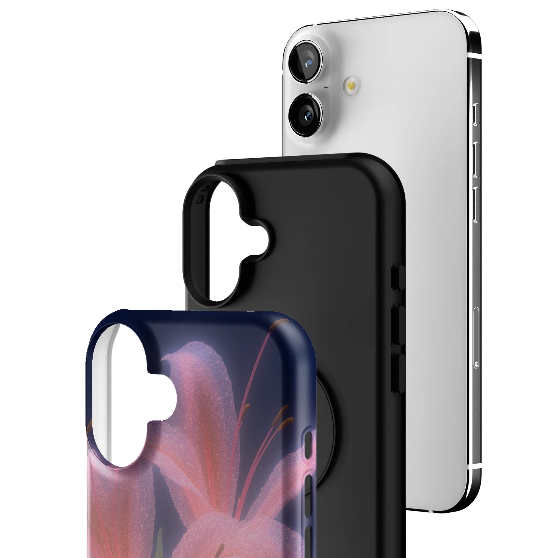 Blush Lily iPhone Case gallery - Iphone_16_Mini_Air_Plus_3