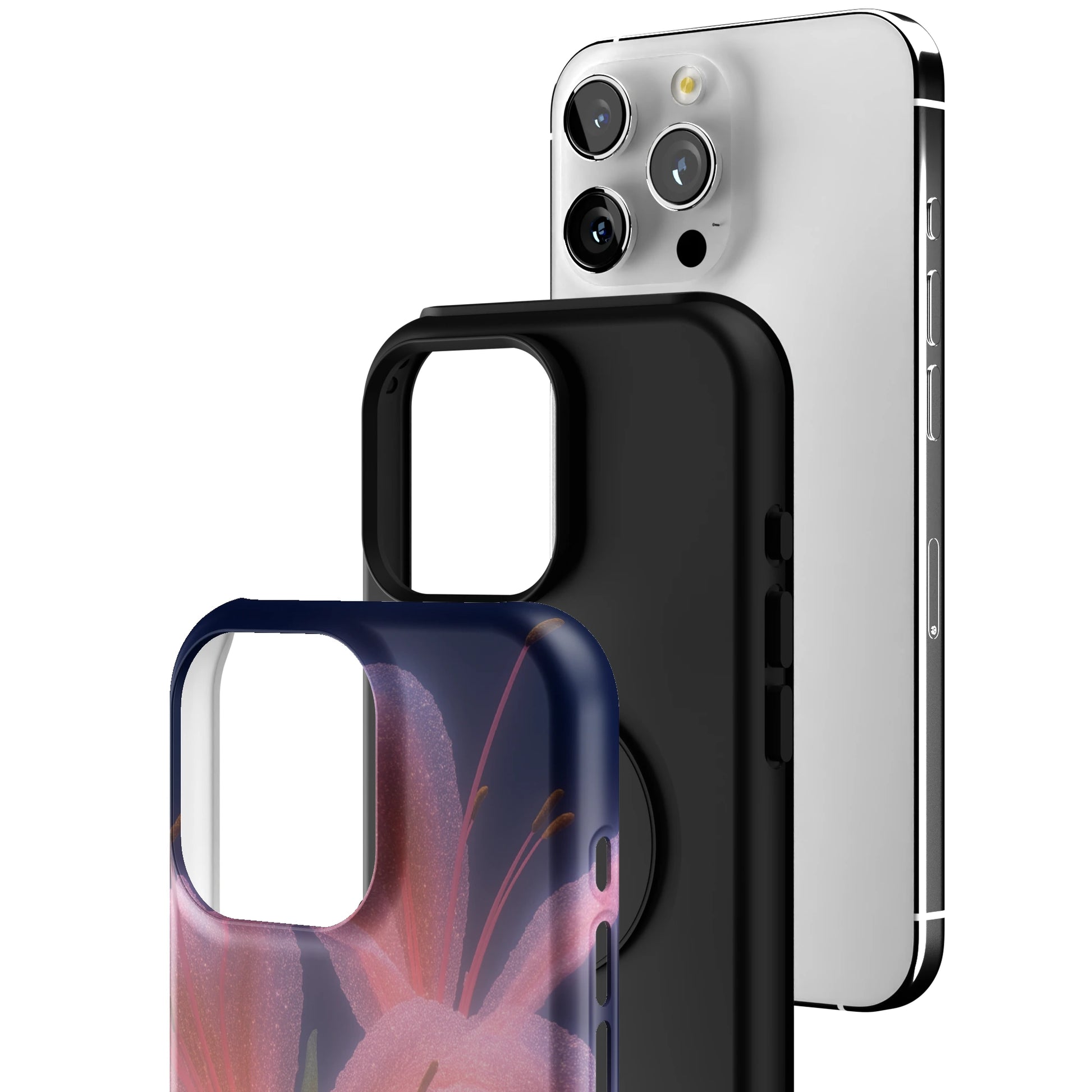 Blush Lily iPhone Case gallery - Iphone_16_Pro_Max_3