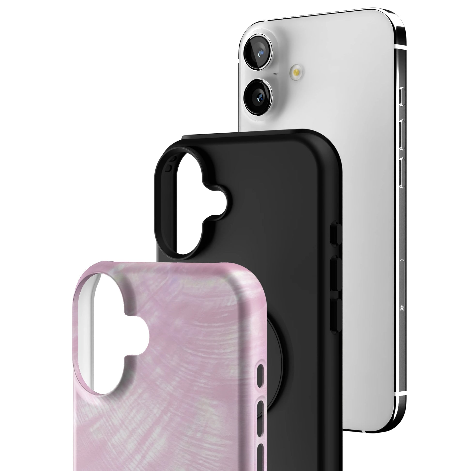 Blush Pearl iPhone Case gallery - Iphone_16_Mini_Air_Plus_3