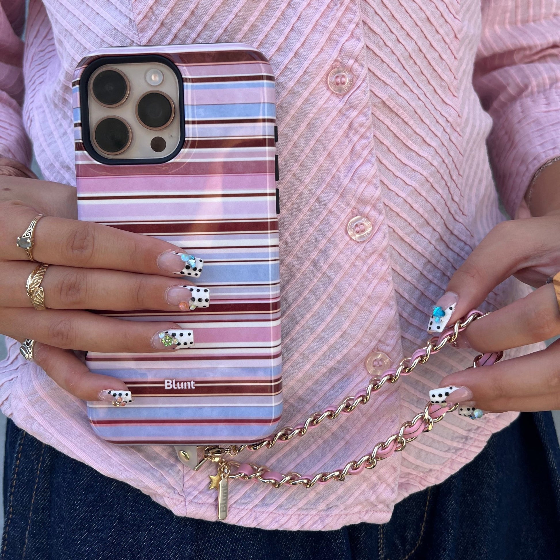 Blush Phone Charm - Blunt Cases