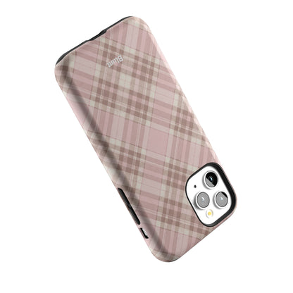 Blush Plaid iPhone Case gallery - Iphone_11_Pro_5
