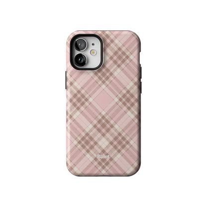 Blush Plaid iPhone Case gallery - Iphone_12_Mini_Air_Plus_1
