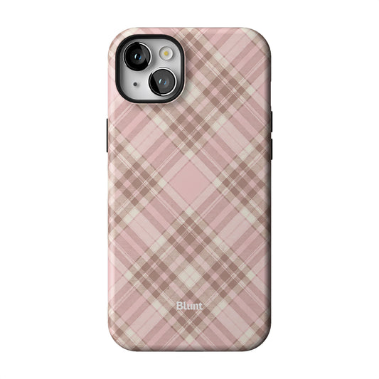 Blush Plaid iPhone Case gallery - Iphone_14_Mini_Air_Plus_1