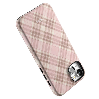 Blush Plaid iPhone Case gallery - Iphone_14_Mini_Air_Plus_5