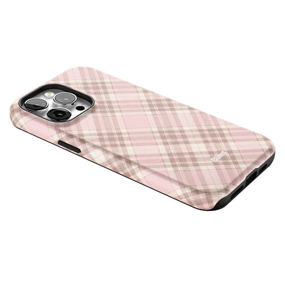 Blush Plaid iPhone Case gallery - Iphone_14_Pro_Max_2