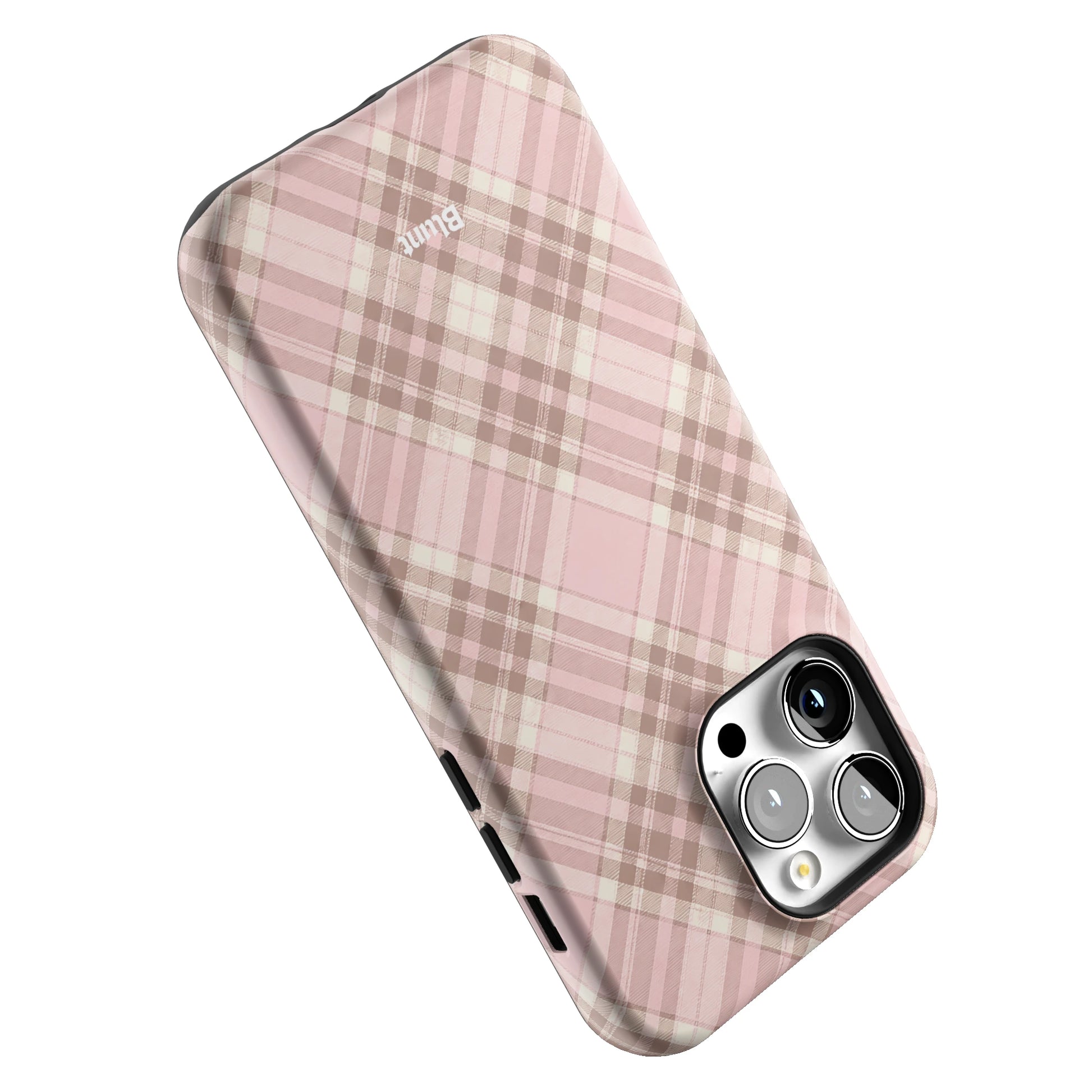 Blush Plaid iPhone Case gallery - Iphone_14_Pro_Max_5