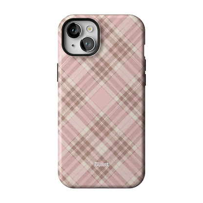 Blush Plaid iPhone Case gallery - Iphone_15_Mini_Air_Plus_1