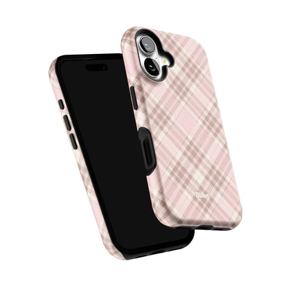 Blush Plaid iPhone Case gallery - Iphone_16_Iphone_6