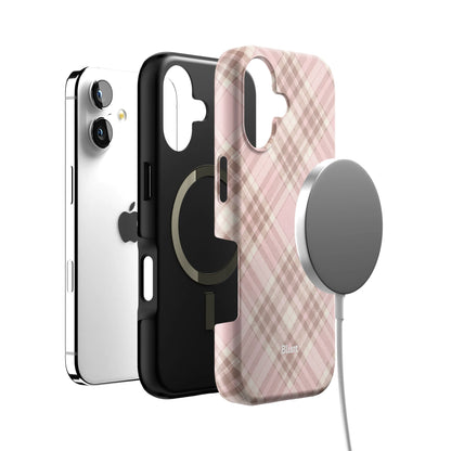 Blush Plaid iPhone Case gallery - Iphone_17_Iphone_4