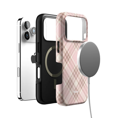 Blush Plaid iPhone Case gallery - Iphone_17_Pro_4