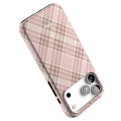 Blush Plaid iPhone Case gallery - Iphone_17_Pro_Max_5