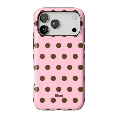 Blush Polka iPhone Case - Blunt Cases