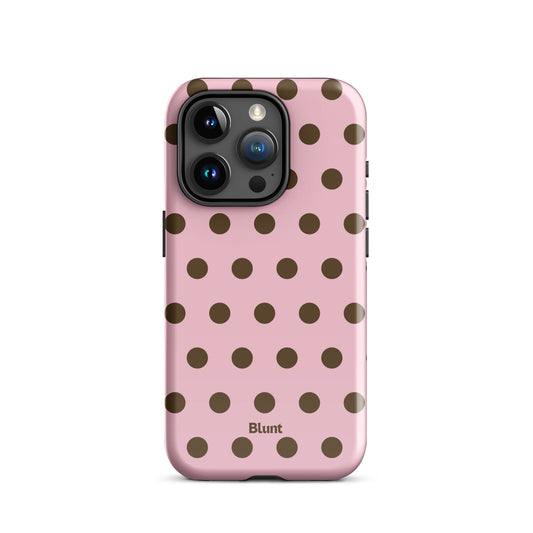 Blush Polka iPhone Case - Blunt Cases