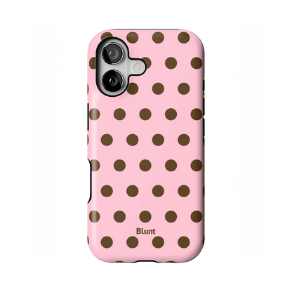 Blush Polka iPhone Case - Blunt Cases